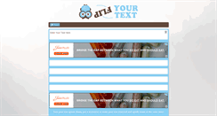 Desktop Screenshot of flipyourtext.com